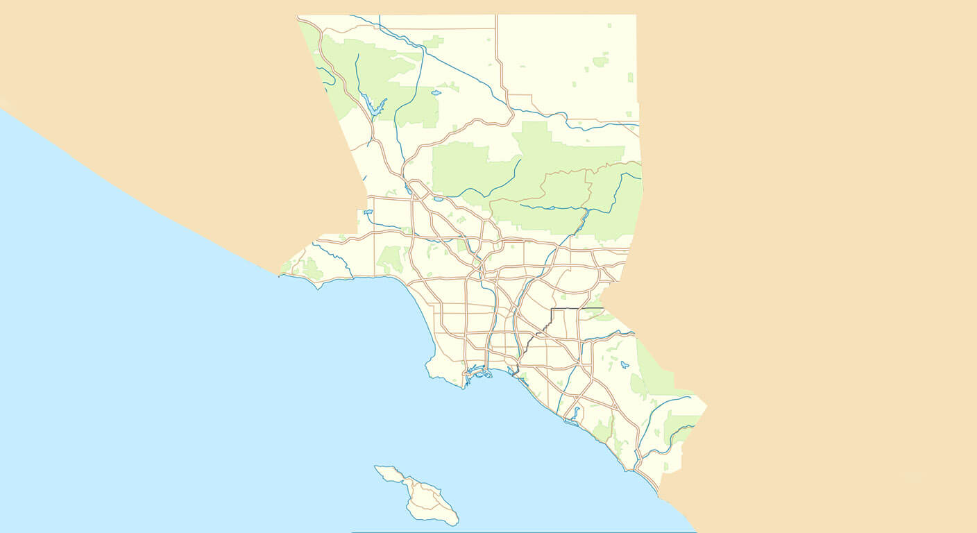 Mapa de Cobertura REMA Los Ángeles